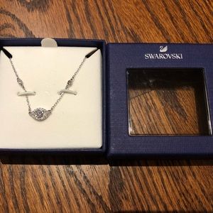 Swarovski Crystal Eye Motif Necklace